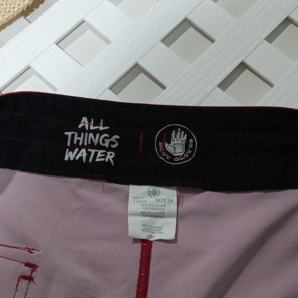 Body Glove Vapor Print Swim Shorts - Picture 4 of 7